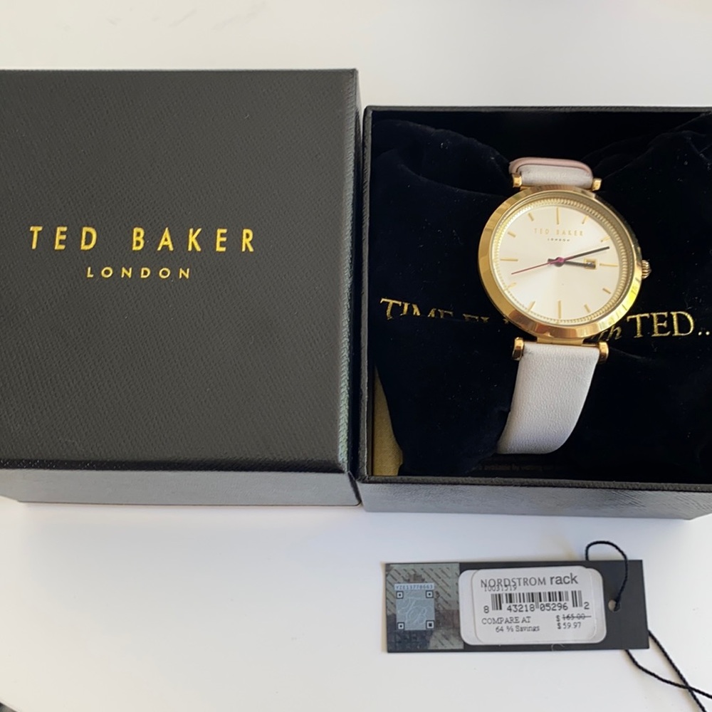 Upscale beautiful Ted Baker woman’s White Watch